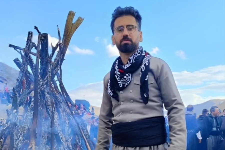 حمید مرادی، فعال محیط ‌زیست کُرد، هنگام مهار آتش‌سوزی آبیدر جان باخت