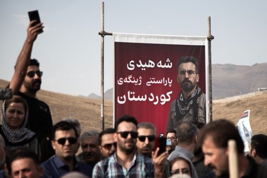 تصویر مرگ حمید مرادی در آتش آبیدر؛ «می‌خواهیم این خاک برای آینده بماند»