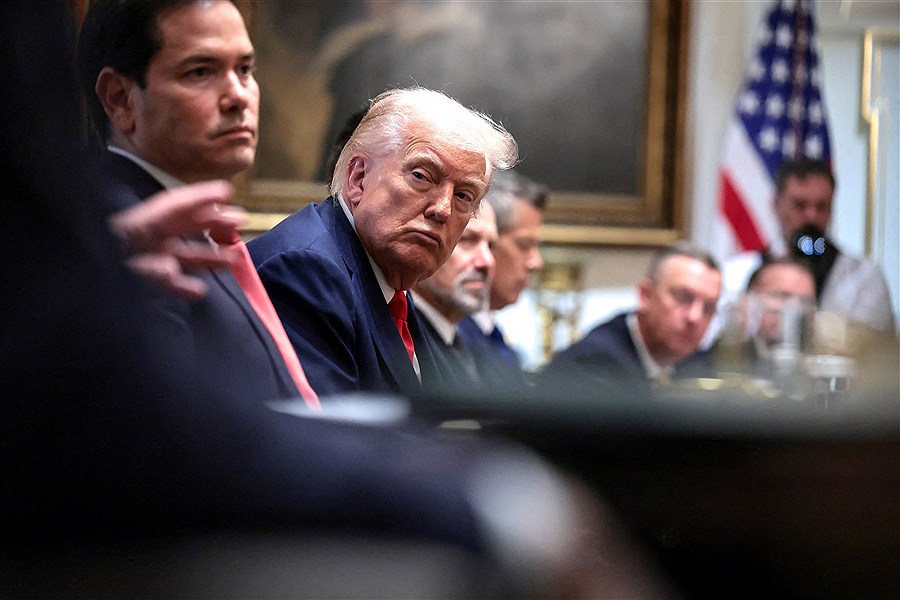 تصویر دونالد ترامپ پس از توافق آتش‌بس در غزه با ایران کار خواهد کرد؛ «آن‌ها نمی‌توانند سلاح اتمی داشته باشند»