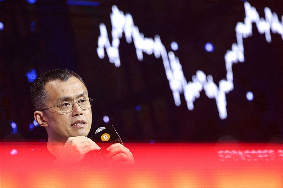 تصویر دونالد ترامپ، چانگ‌پنگ ژائو، مدیر پیشین بایننس، محکوم به پول‌شویی برای جمهوری اسلامی را عفو کرد