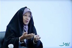 ببینید | فائزه هاشمی: بابا خار در چشم‌شان شده بود، حذف شد