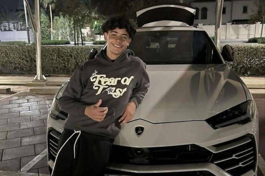 لامبورگینی ۲۶۵ هزار یورویی، هدیه کریستیانو رونالدو به پسرش