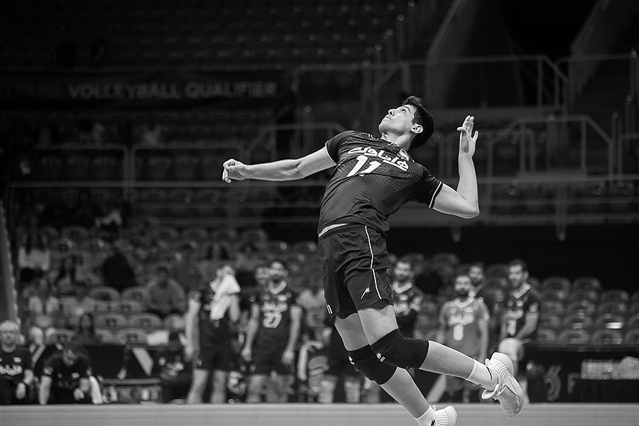 تصویر صابر کاظمی، ستاره والیبال ایران درگذشت