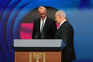 نتانیاهو در دیدار با صدراعظم آلمان: پس از تضعیف محور ایران فرصت‌های صلح در دسترس هستند