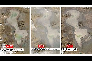 با بارندگی‌های پاییز ۱۴۰۴، مرگ دریاچه ارومیه به تعویق می‌افتد؟