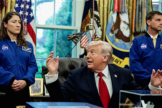 ترامپ درباره ایران: باید بیایند و تسلیم شوند؛ فقط بگویند: «تسلیم شدیم»